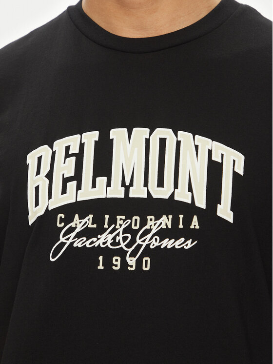 Jack & Jones Jack & Jones T-Shirt Detroit 12268441 Μαύρο Relaxed Fit