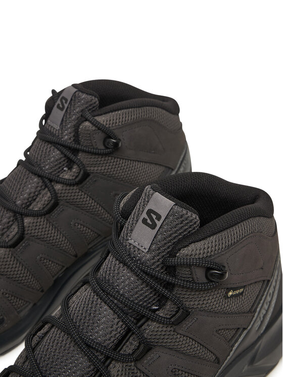 Salomon Trekingová obuv Salomon X-Adventure Recon Mid Gore-Tex L47809100 Sivá