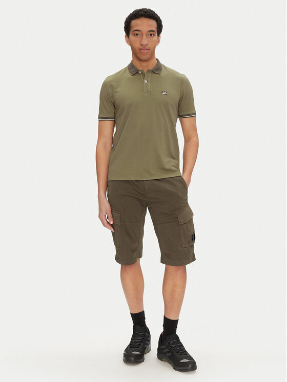 C.P. Company C.P. Company Pólóing 18CMPL130A006263G Zöld Regular Fit