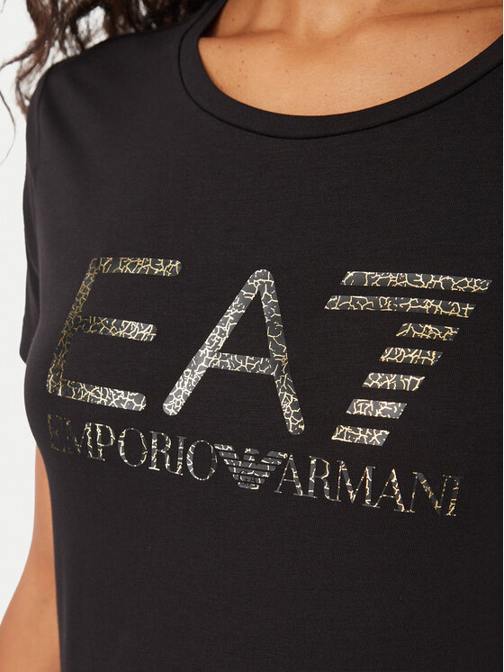 EA7 Emporio Armani EA7 Emporio Armani Camiseta 7W001443 AF10373 MC004 Negro Slim Fit