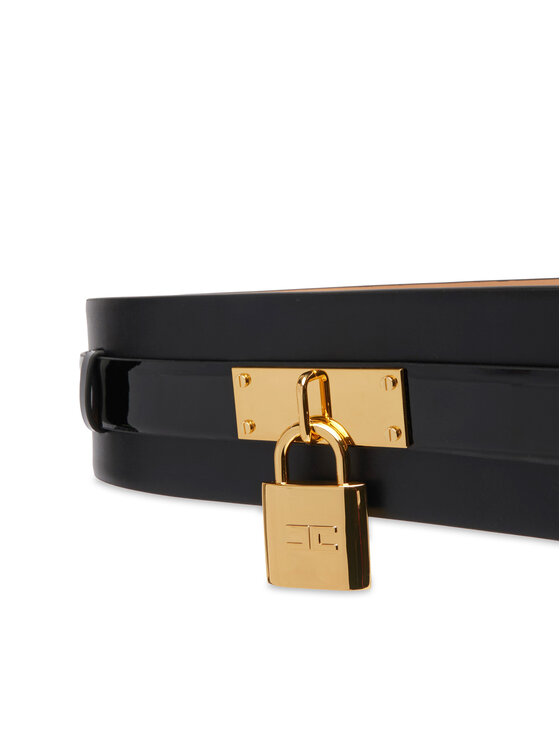 Elisabetta Franchi Ženski remen Elisabetta Franchi CT-53S-66E2-V280 Crna