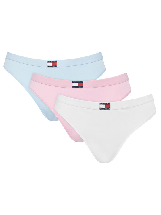 Tommy Hilfiger Tommy Hilfiger Conjunto de tangas UW0UW06139 De color