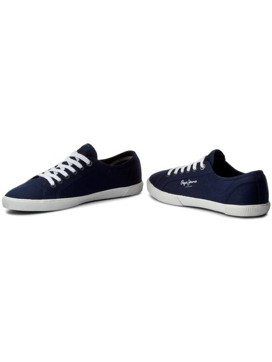 Pepe Jeans Tenisówki Pepe Jeans Aberman 2.1 PMS30352 Granatowy