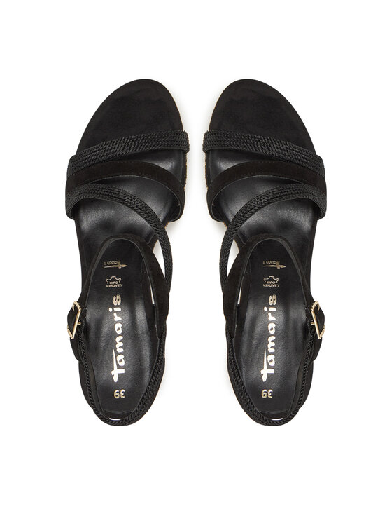 Tamaris Espadrilky Tamaris 1-28323-44 Čierna