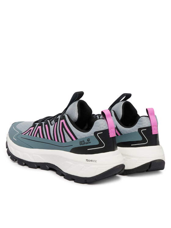 Jack Wolfskin Трекінгові черевики Jack Wolfskin Wild Hike Low A65582 Сірий