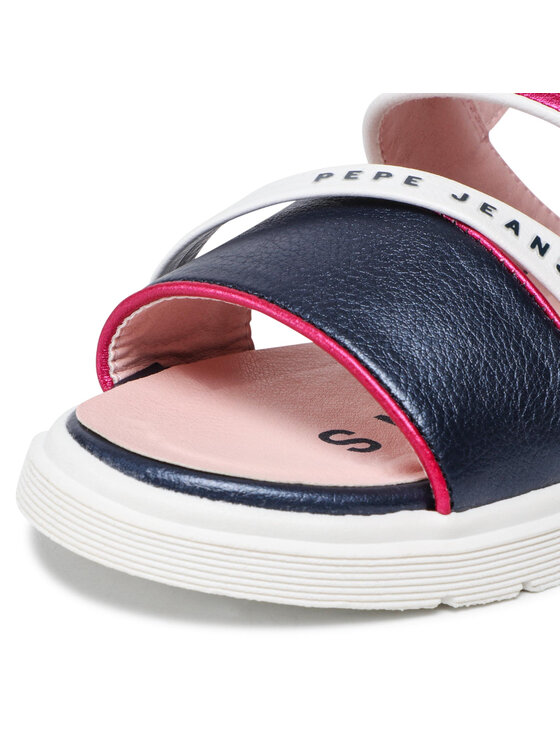 Pepe Jeans Босоніжки Pepe Jeans Wendy Logo PGS90183 Рожевий
