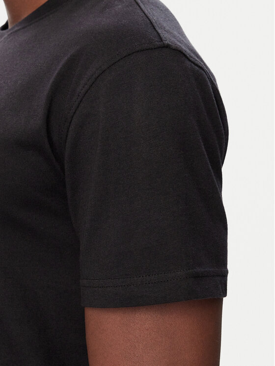 Tommy Jeans Tommy Jeans T-shirt Tjm Reg Sflag Ss Tee Ext DM0DM22504 Nero Regular Fit