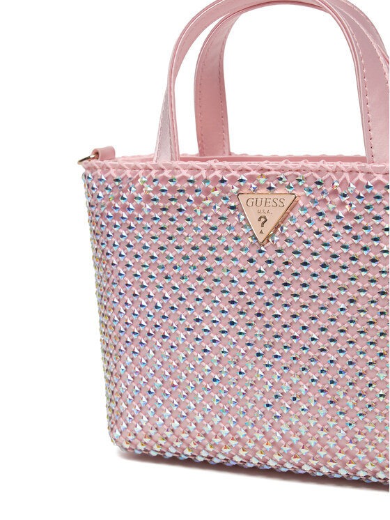 Guess Táska Guess Tasmin Mini HWRG99 31750 Rózsaszín