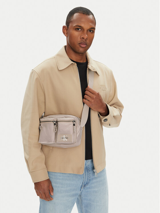 Calvin Klein Somiņa Calvin Klein Tech Utility Camera Bag LV04G3178G Écru