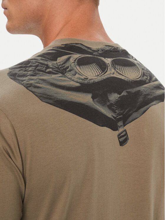 C.P. Company C.P. Company Camiseta 21CMTS725A005100W Beis Regular Fit