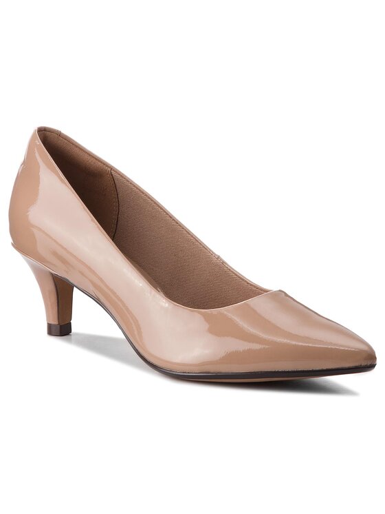 Clarks Туфлі Clarks Linvale Jerica 261381984 Бежевий