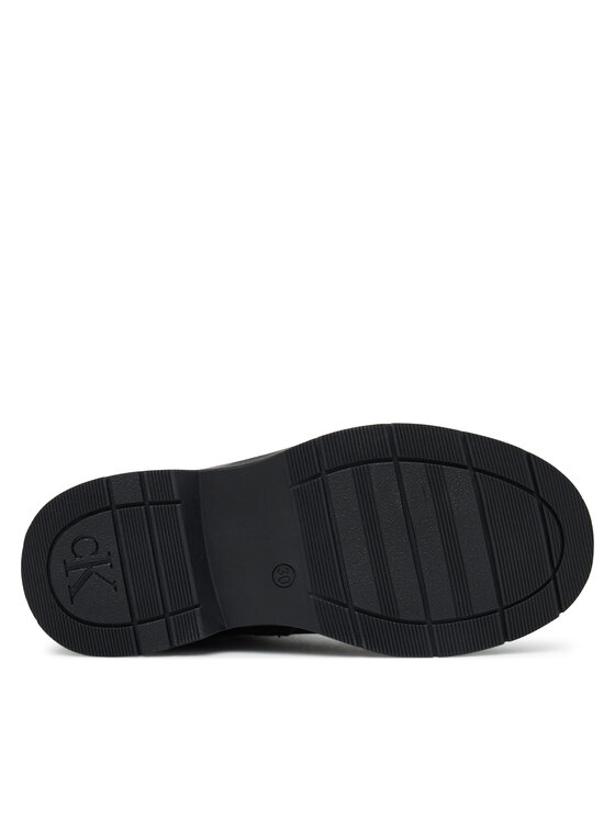 Calvin Klein Škornji Calvin Klein Chelsea Boot V3X5-83184-1355 S Črna