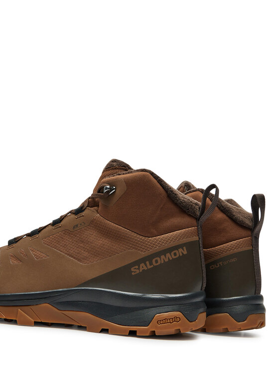 Salomon Трекінгові черевики Salomon Outsnap Climasalomon™ Waterproof L47685000 Коричневий