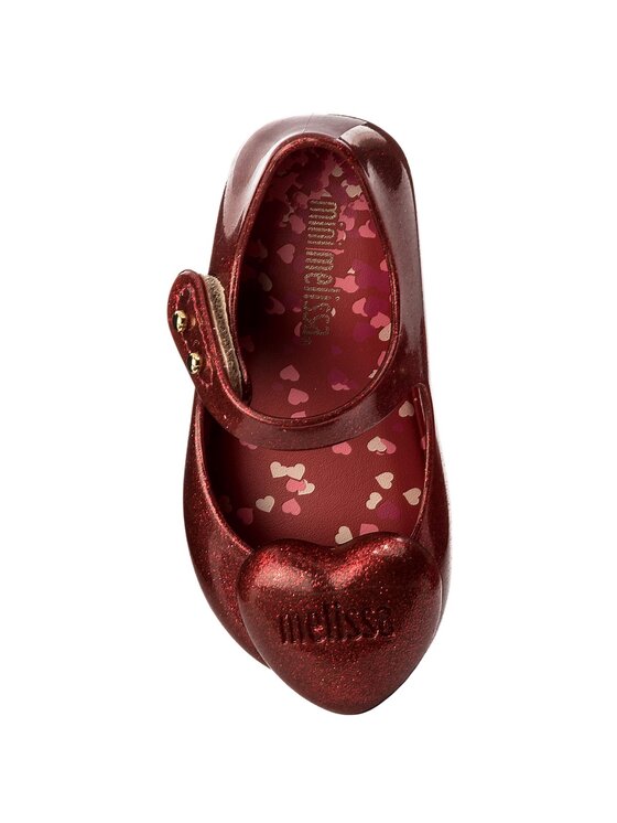 Melissa Pusbačiai Melissa Mini Melissa Ultragirl Heart M 32285 Juoda