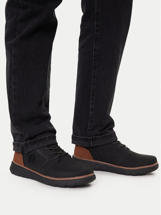 Bugatti Kotníková obuv Bugatti 331-AP030-5000 Černá