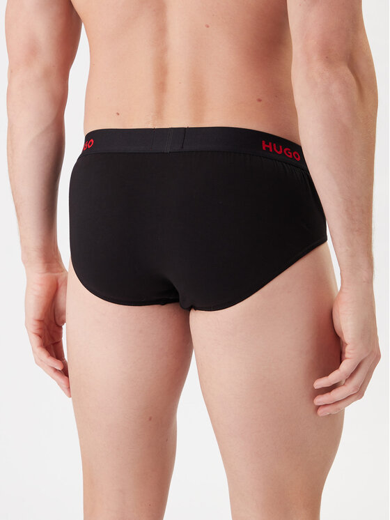 HUGO HUGO Conjunto de slips Hipbrief Triple 50532570 Negro