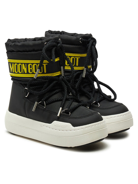 Moon Boot Čizme za snijeg Moon Boot Junior Park Boot 80D3440020 Crna