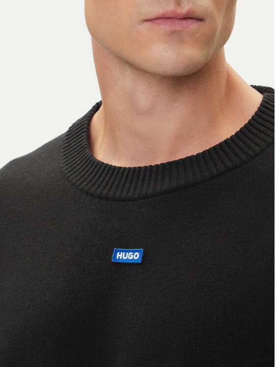 HUGO HUGO Футболка San Carson-CP 50543765 Чорний Relaxed Fit