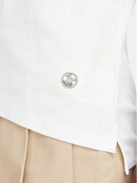 Beverly Hills Polo Club Beverly Hills Polo Club Polo L2608-HR Blanco Regular Fit