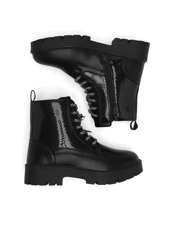 BEETLEJUICE Botines planos BEETLEJUICE CM-AW24-319WBBJ-A Negro