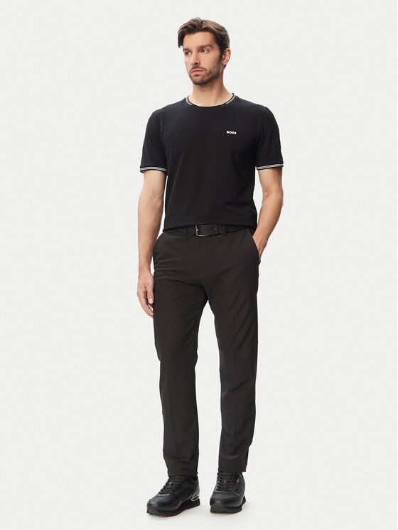 BOSS Boss Футболка Taul 50521245 Чорний Regular Fit