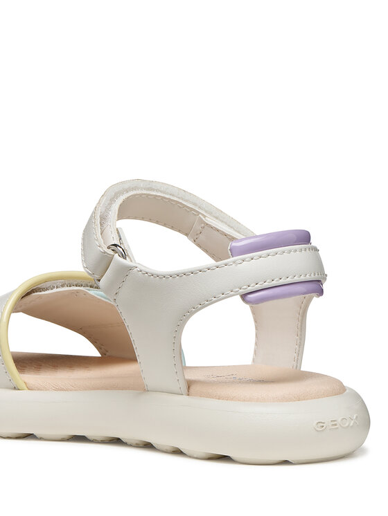 Geox Sandale Geox J Sandal Puffypop Gi J65MSC 05402 C0653 D Bijela