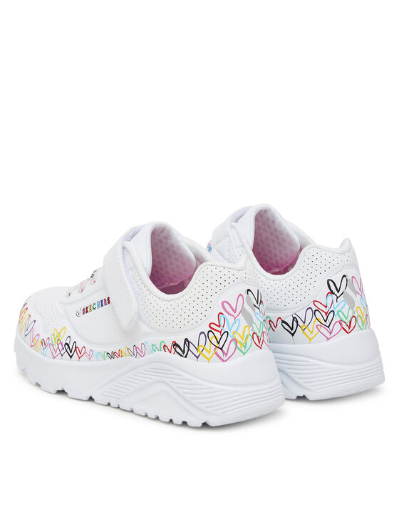 Skechers Снікерcи Skechers Uno Lite 314091L WMLT Білий