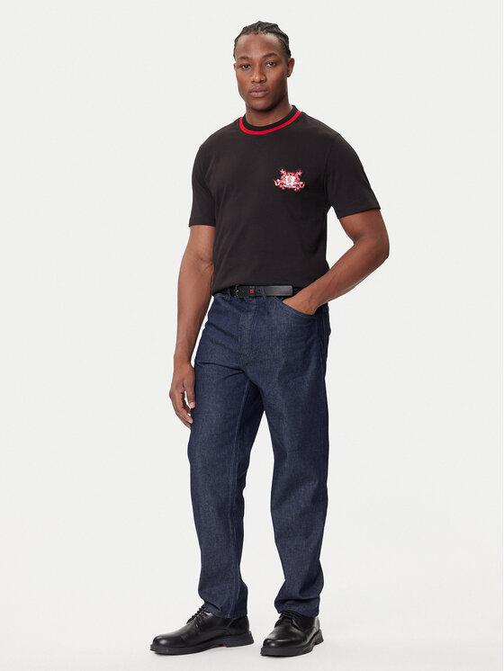 HUGO HUGO Camiseta Dugbytee 50542957 Negro Relaxed Fit