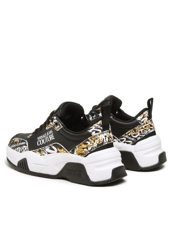 Versace Jeans Couture Snīkeri Versace Jeans Couture 73VA3SF4 Melns