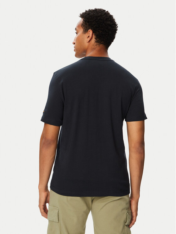 Aeronautica Militare Aeronautica Militare Camiseta 262TS2582UJ00750 Azul marino Regular Fit