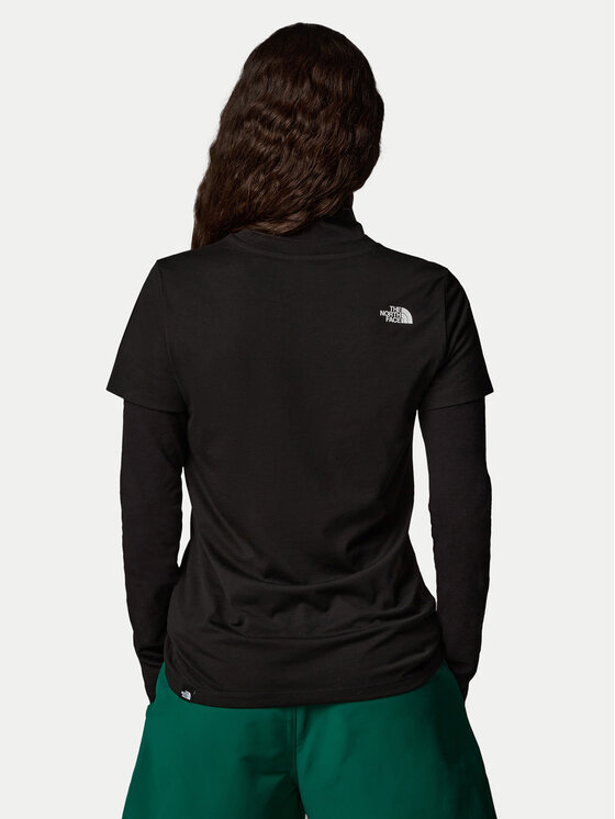 The North Face The North Face Póló Easy NF0A8A6D Fekete Regular Fit