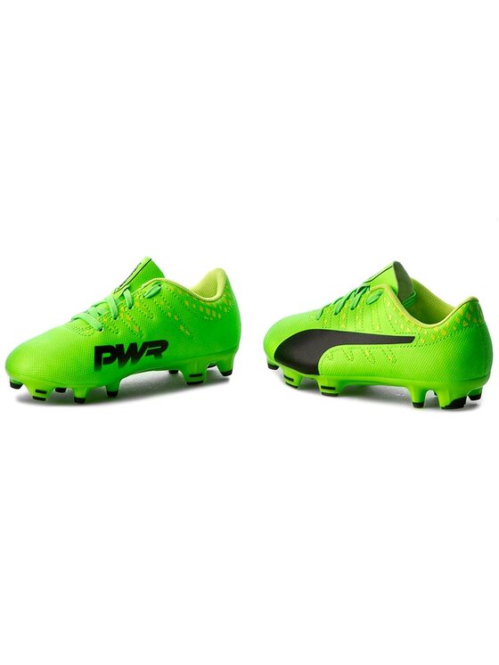 Puma Futbalové topánky Puma EvoPower Vigor 4 Fg Jr 103972 01 Zelená