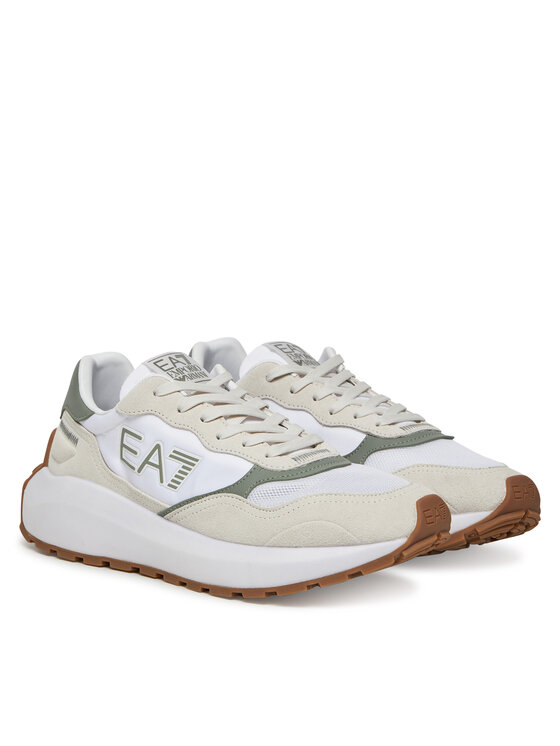 EA7 Emporio Armani Sneakersy EA7 Emporio Armani X8X186 XK401 U474 Biela
