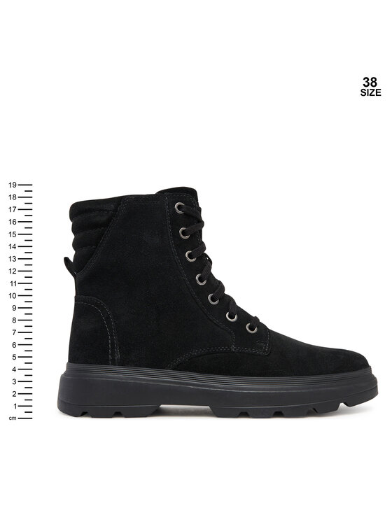 Geox Polokozačky Geox J Kiddartah Wpf J56NDA 00022 C9999 D Černá