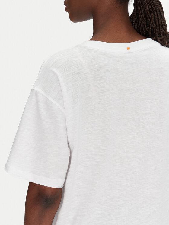 BOSS BOSS Camiseta C_Eband_4 50540433 Blanco Relaxed Fit