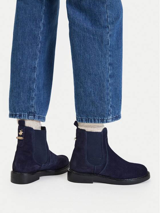 Beverly Hills Polo Club Botines Chelsea Beverly Hills Polo Club EO-WI16-12744-10 Azul marino