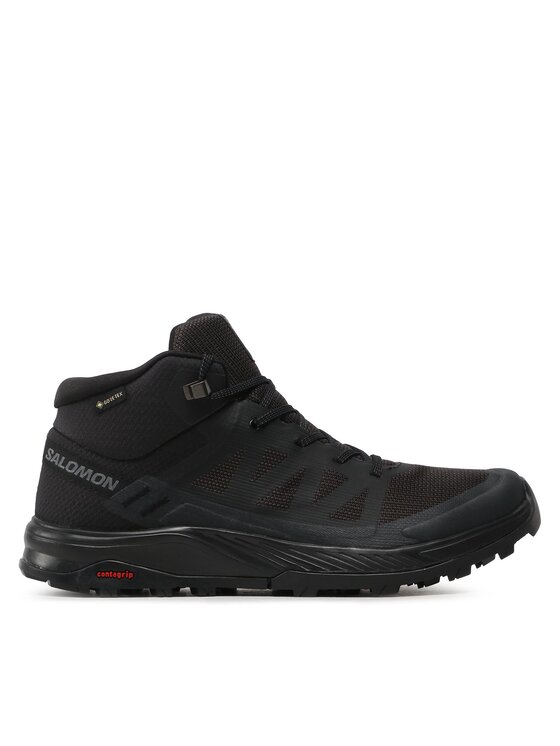 Salomon Botas de trekking Salomon Outrise Mid Gtx L47143500 Negro