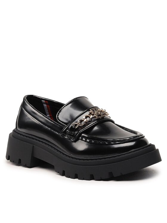 ZapatoshastaeltobilloTommyHilfigerT3A4-33021-1453MNegro