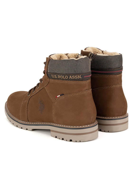 U.S. Polo Assn. Outdoorová obuv U.S. Polo Assn. POLY001M/DLT1 Hnedá