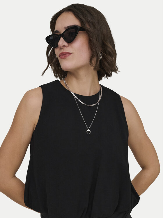 ONLY ONLY Felső Aris 15364287 Fekete Loose Fit
