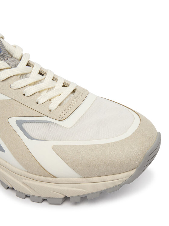 Calvin Klein Sneakersy Calvin Klein Hike Run Ckstripe Ripst HW0HW03019 Beżowy