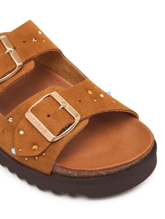 Scholl Шльопанці Scholl Beatriz F00900 Коричневий