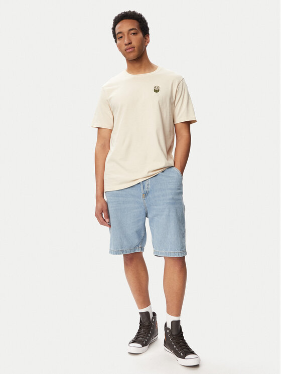 Element Element Camiseta Ambition ELYZT00500 Beige claro Regular Fit