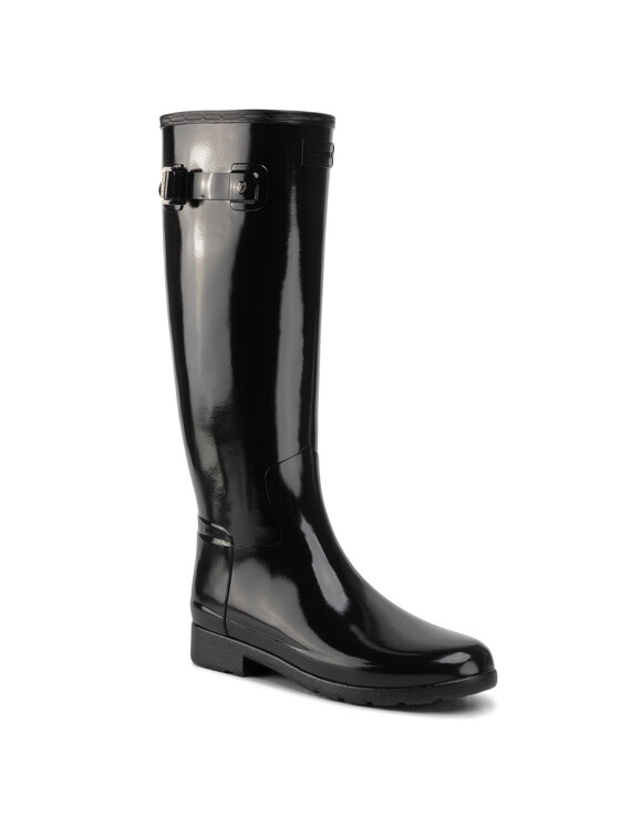 Hunter Гумові чоботи Hunter Original Refined Gloss WFT1071RGL Чорний