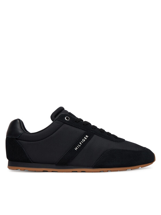 Tommy Hilfiger Laisvalaikio batai Tommy Hilfiger Th Lo Run Icon Summer Mix FM0FM05905 Juoda