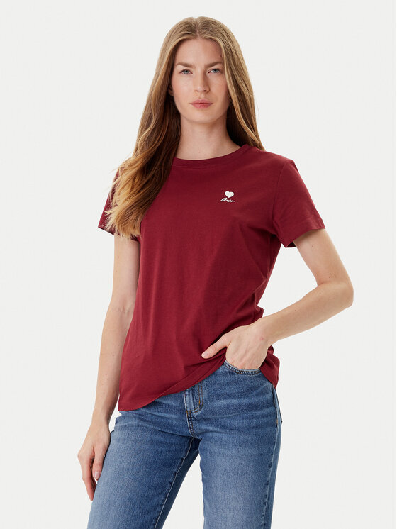BOSS BOSS Camiseta C_Esogo_3 50545288 Guinda/burdeos Regular Fit
