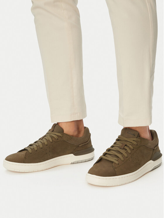 Clarks Sportcipők Clarks Courtlite2 Run 26181324 Khaki