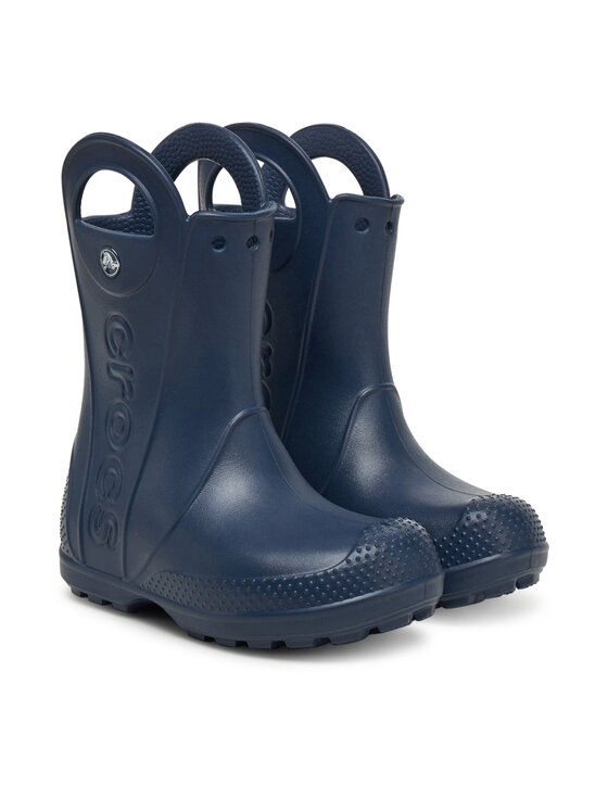 Crocs Kalosze Crocs Handle It Rain Boot K 211052 Granatowy