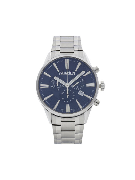 Roamer Годинник Roamer Superior Chrono 508837 41 45 50 Срібний