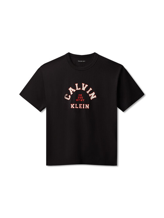 Calvin Klein Jeans Calvin Klein Jeans Camiseta Varsity Graphic IB0IB02637 Negro Regular Fit